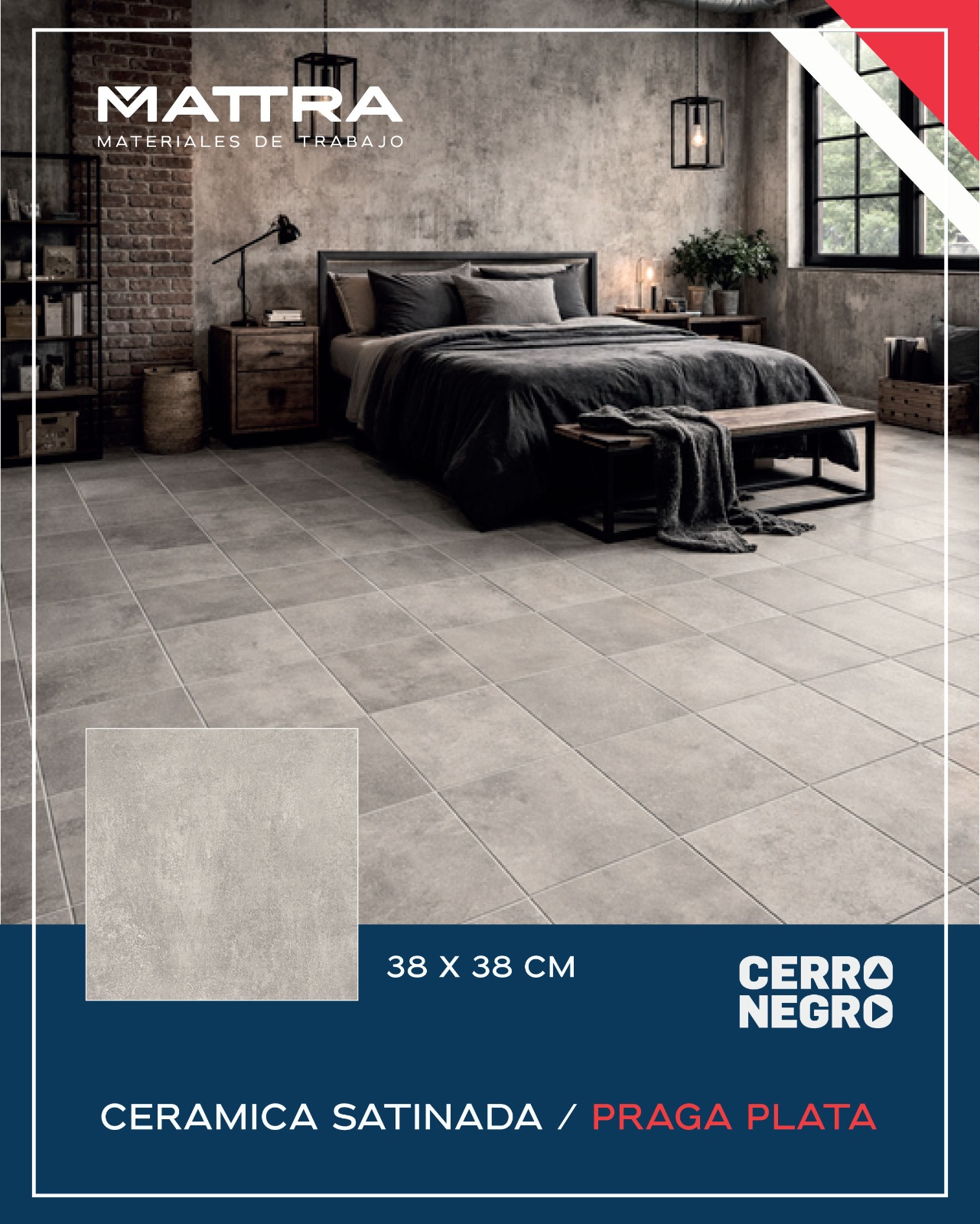 CCN 38X38 praga plata