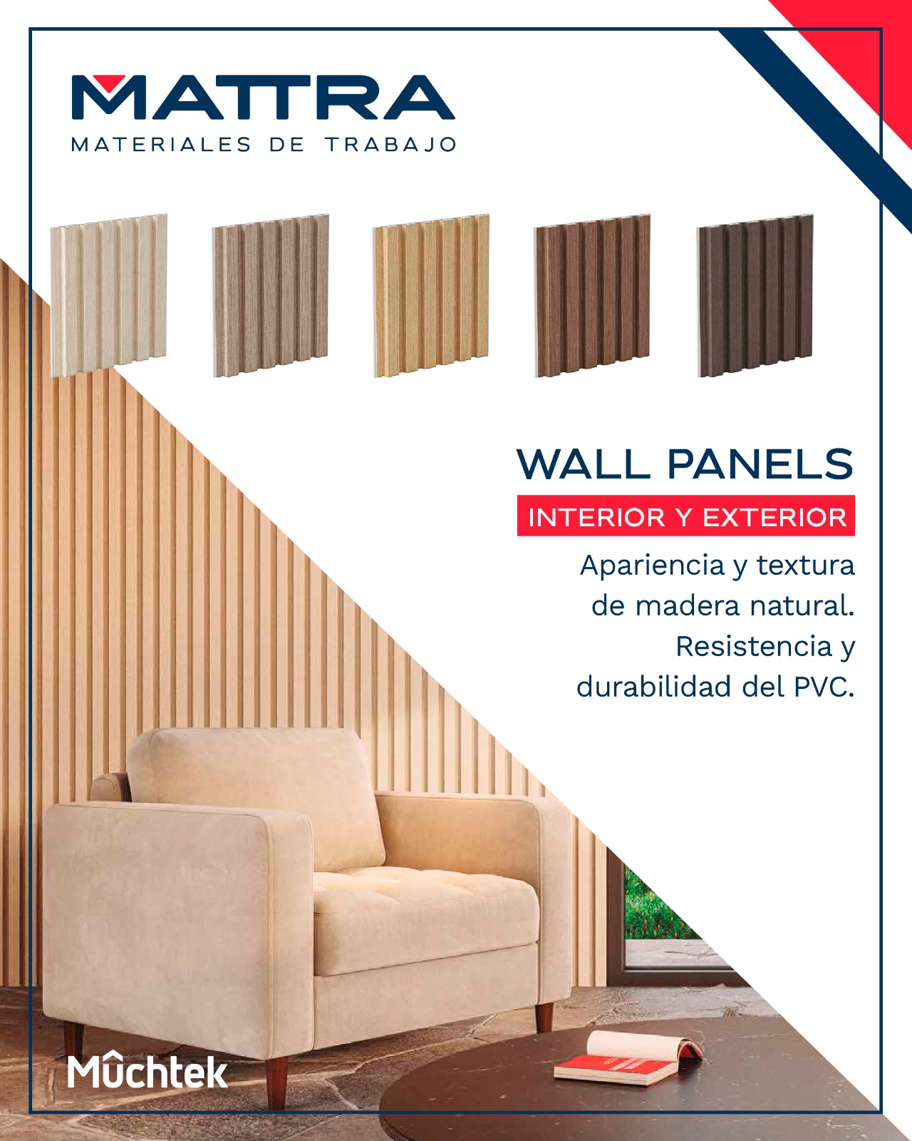 MUCHTEK Wall Panels