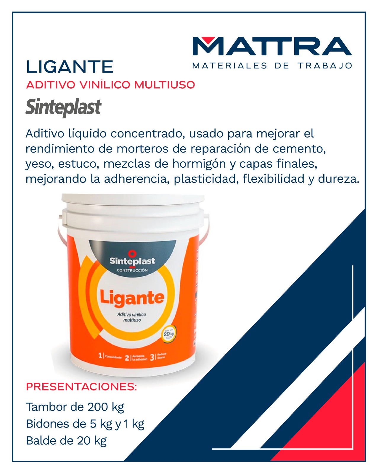 SINTEPLAST Ligante