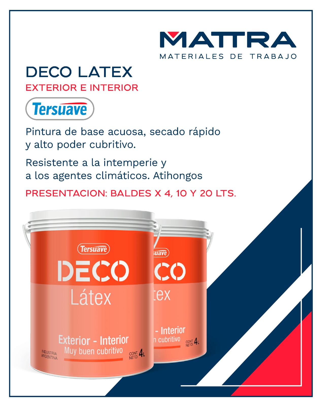 TERSUAVE Deco Latex