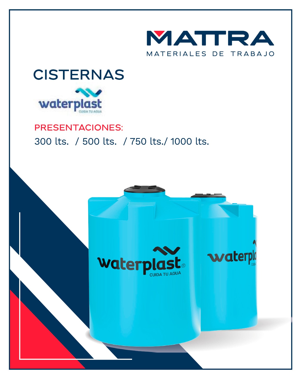 WATERPLAST Cisterna